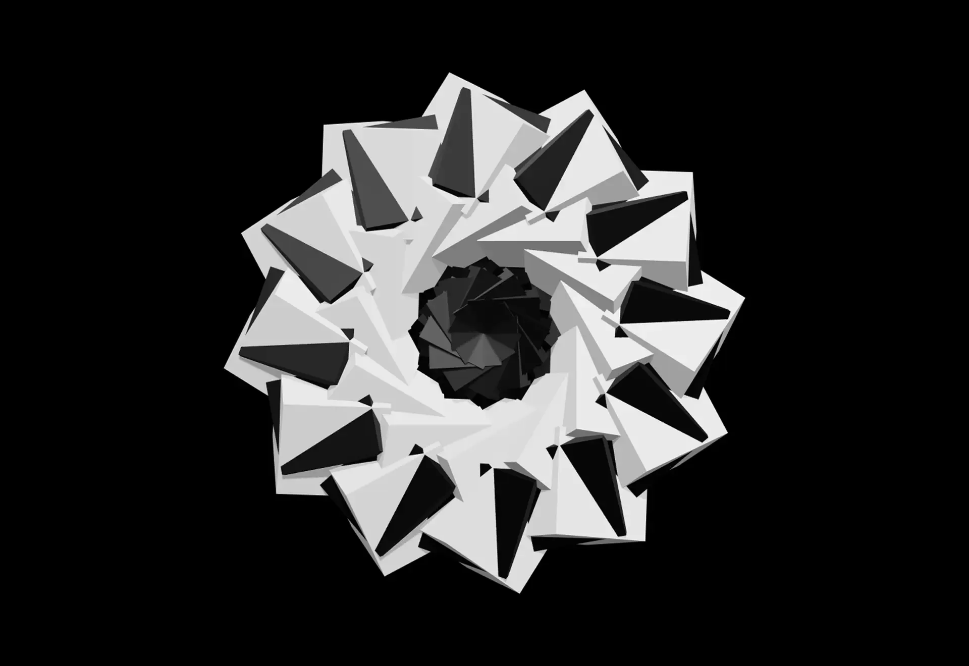 Artefact VI - Generative 3D artwork by Henry Egloff