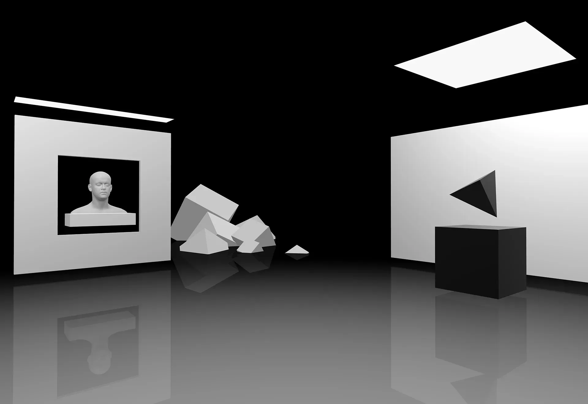 Inner Space - First person controller demo by Henry Egloff